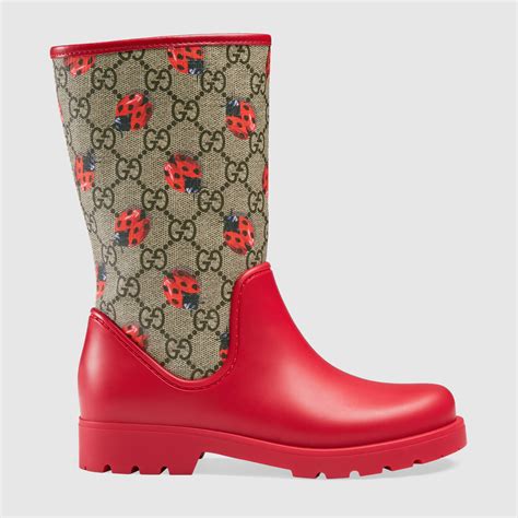 baby girl gucci rain boots|gucci combat boots for women.